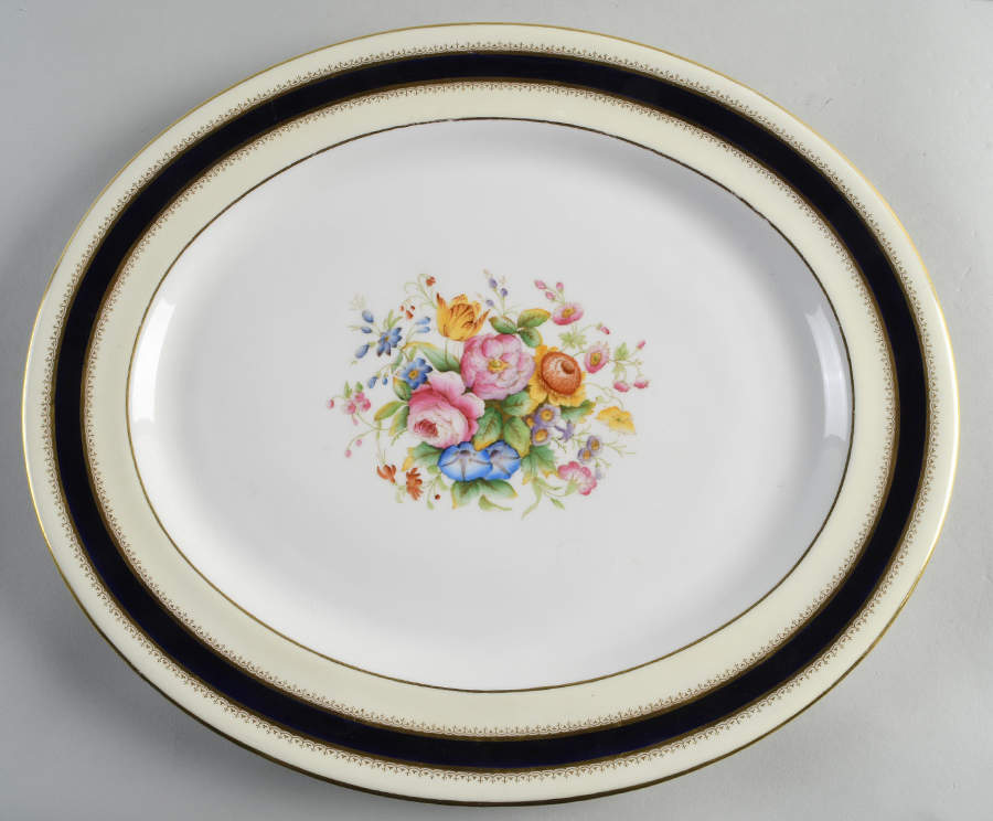 Princess Royal 15" Oval Serving Platter by Royal Worcester-1
