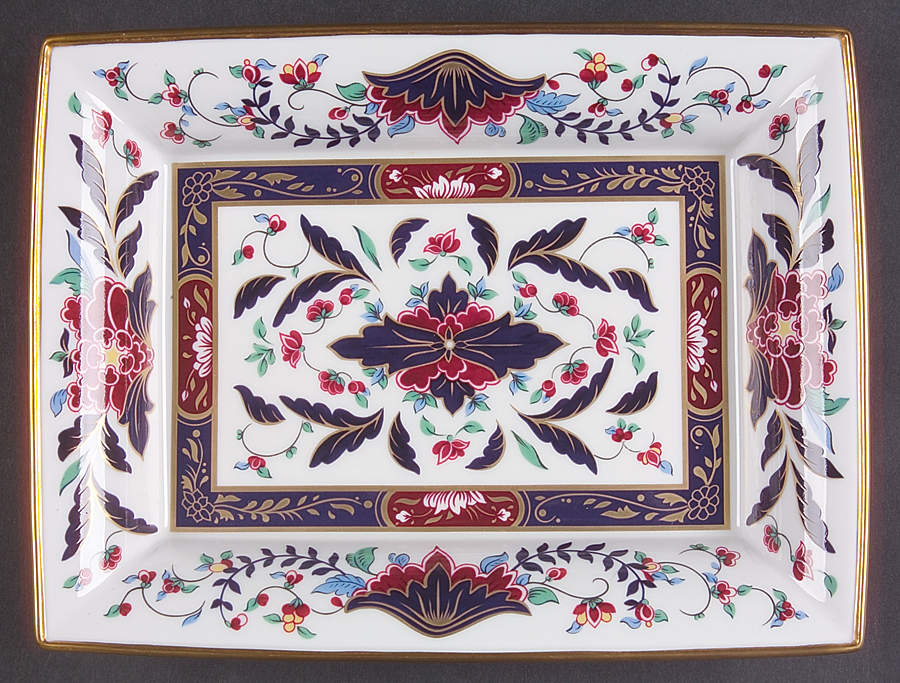 Prince Regent Rectangular Tray by Royal Worcester-1