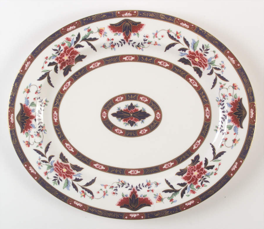 Prince Regent 15" Oval Serving Platter by Royal Worcester-1