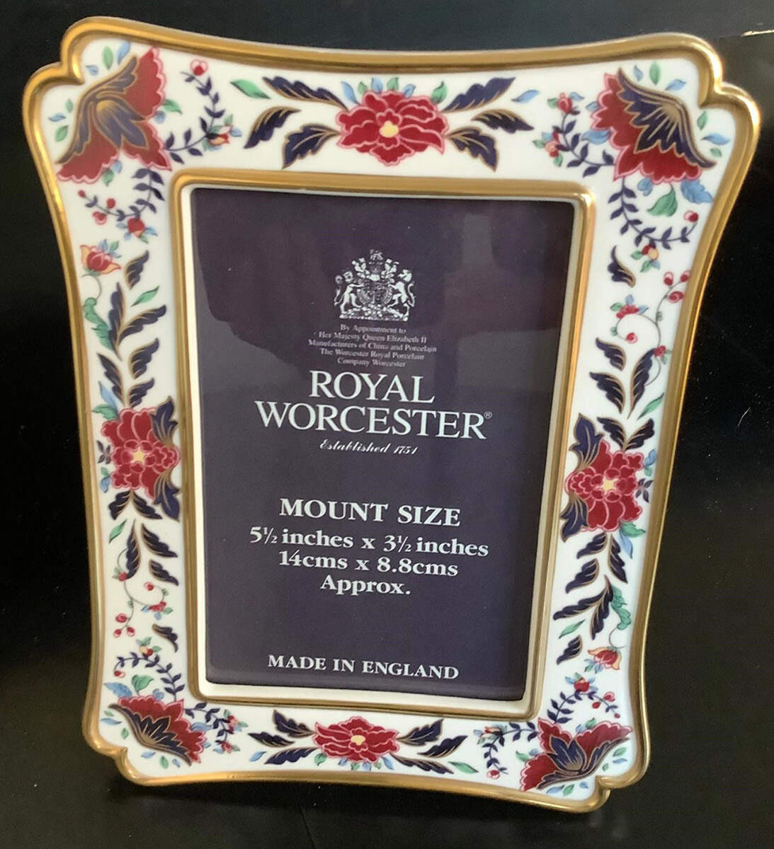 Prince Regent Small Picture Frame by Royal Worcester-1