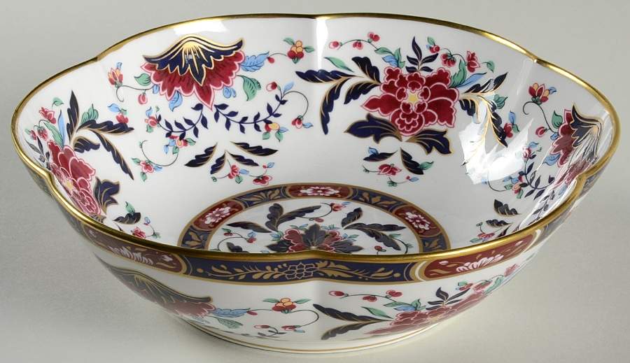 Prince Regent 8" Round Scalloped Dish by Royal Worcester-1