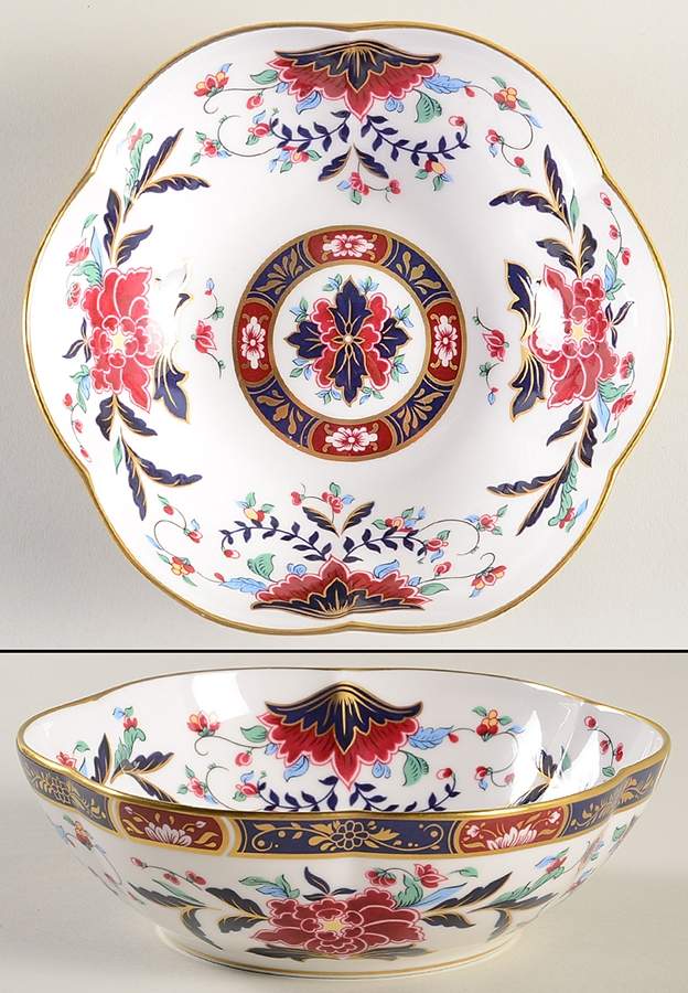 Prince Regent 6" Round Scalloped Dish by Royal Worcester-1