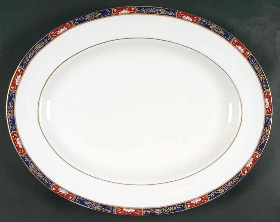 Prince Regent 15" Oval Serving Platter by Royal Worcester-1