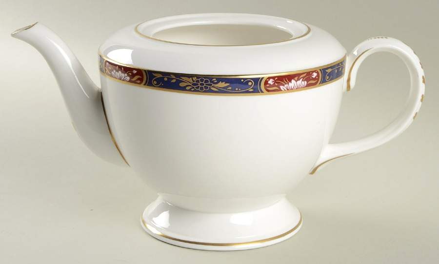 Prince Regent Teapot No Lid by Royal Worcester-1