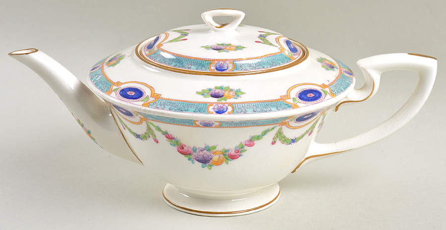 Puritan Mini Teapot & Lid by Royal Worcester-1