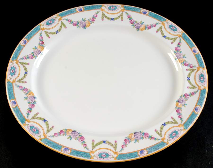 Puritan 17" Oval Serving Platter by Royal Worcester-1