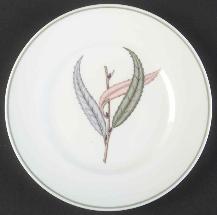 Pussy Willow Bread & Butter Plate by Royal Worcester-1