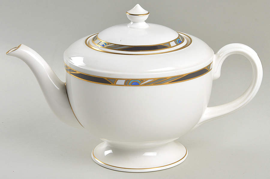 Raffles Teapot & Lid by Royal Worcester-1