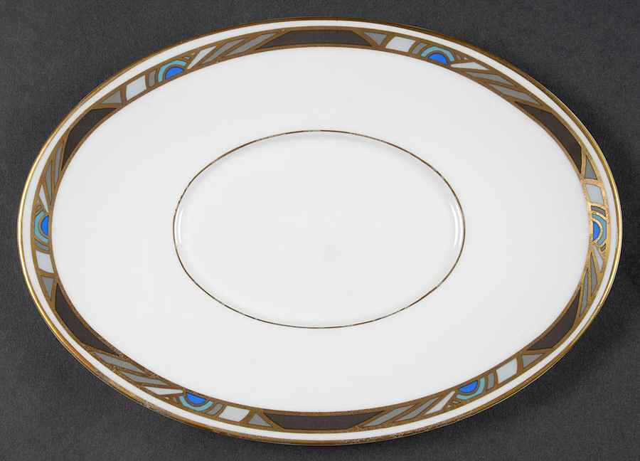 Raffles Underplate for Gravy Boat by Royal Worcester-1