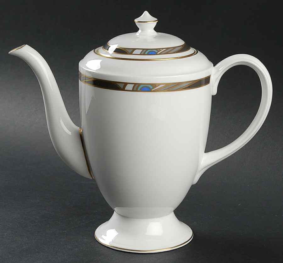Raffles Coffee Pot & Lid by Royal Worcester-1