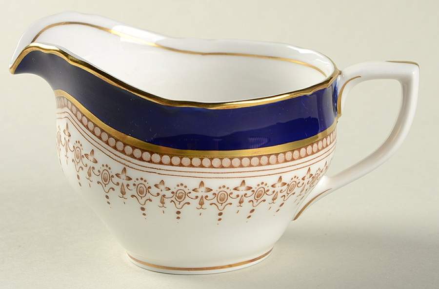 Regency Blue Mini Creamer by Royal Worcester-1