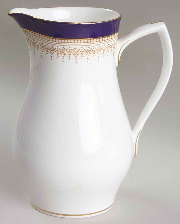 Regency Blue 32 Oz Pitcher by Royal Worcester-1