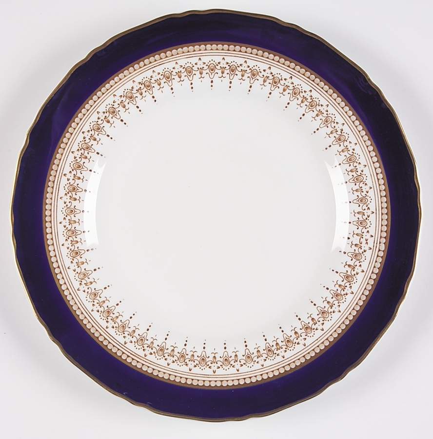 Regency Blue Salad Plate by Royal Worcester-1