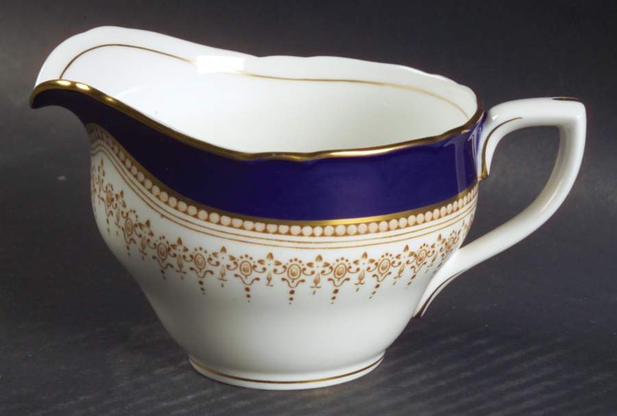 Regency Blue Creamer by Royal Worcester-1