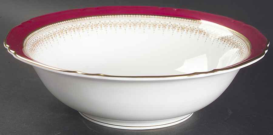 Regency Ruby 9" Round Vegetable Bowl by Royal Worcester-1