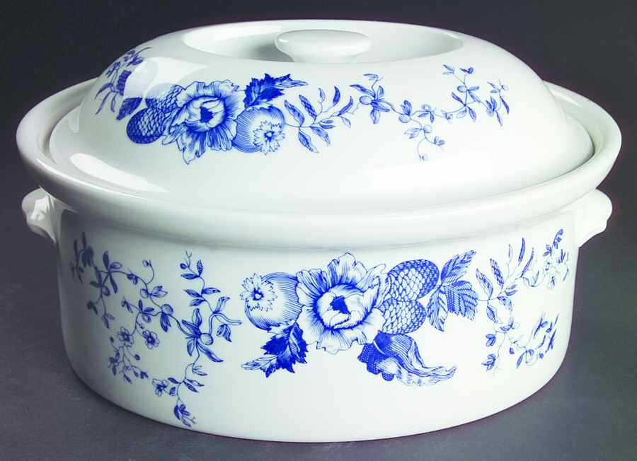 Rhapsody 4 Qt Oval Covered Casserole by Royal Worcester-1