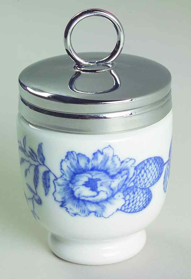 Rhapsody Egg Coddler & Lid by Royal Worcester-1