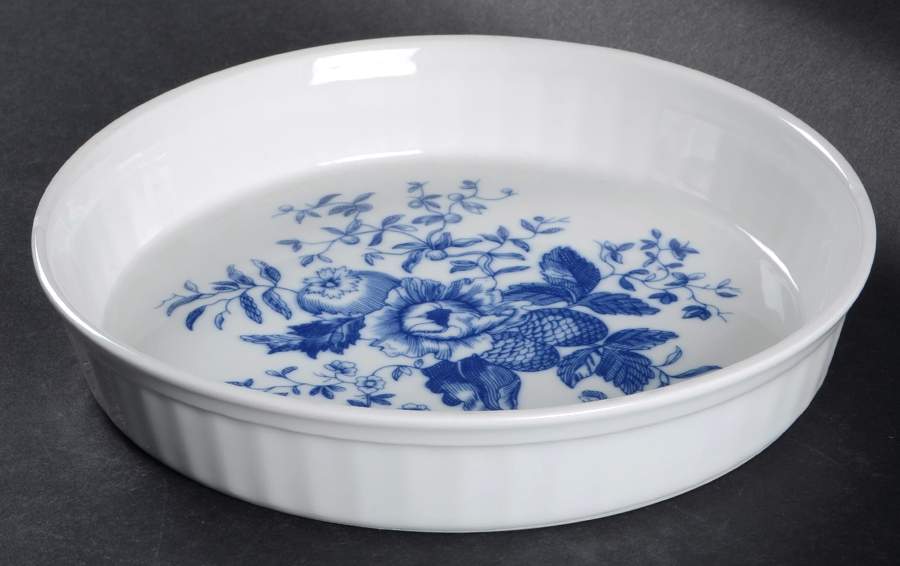 Rhapsody 8" Round Flan by Royal Worcester-1