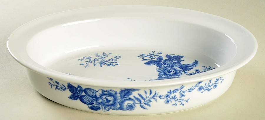 Rhapsody 11" Oval Baker by Royal Worcester-1