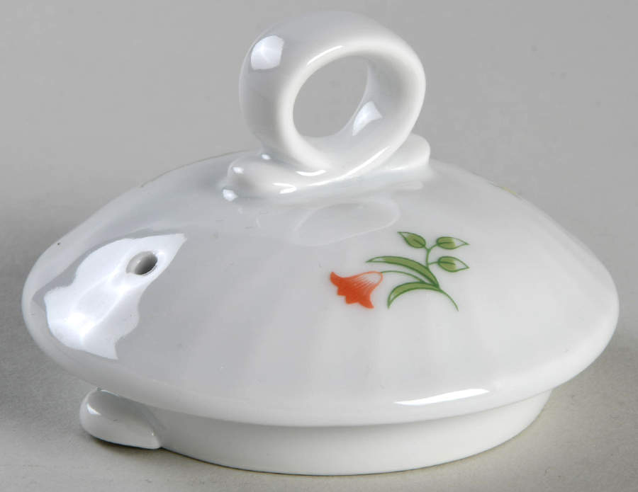 Ribbons & Bows Lid for Teapot by Royal Worcester-1
