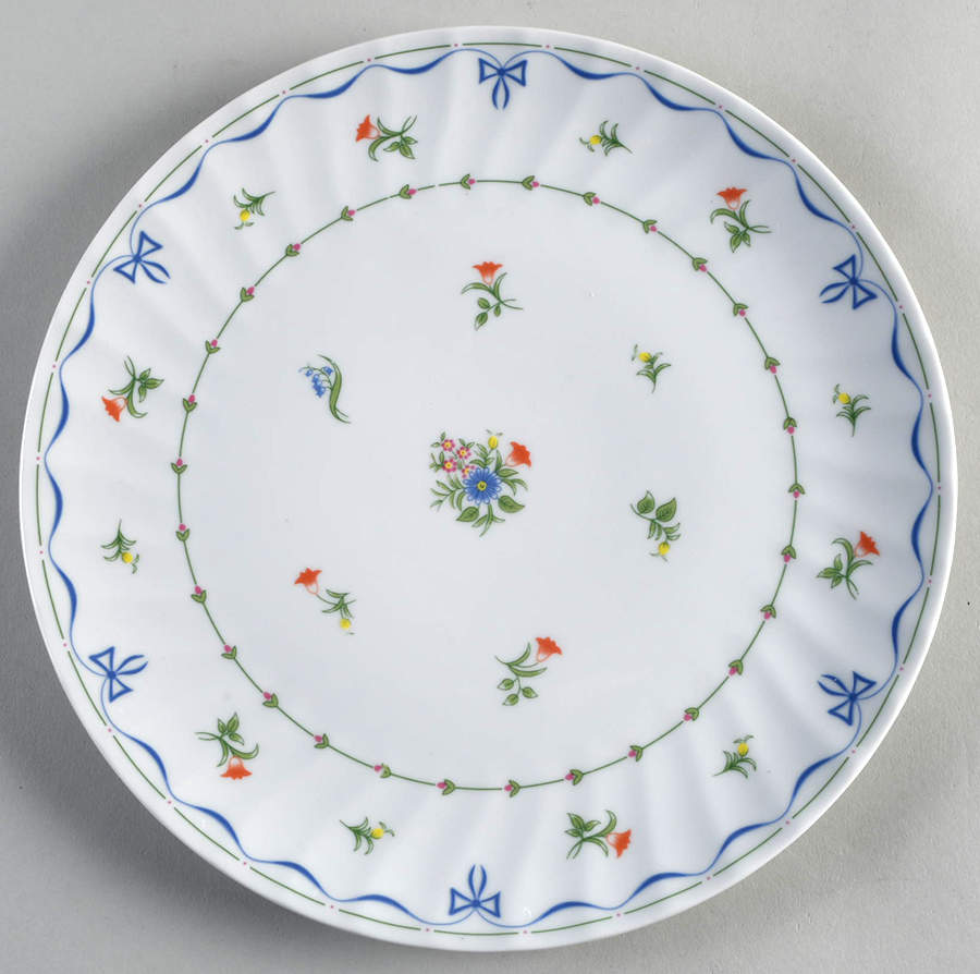 Ribbons & Bows Cake Plate by Royal Worcester-1