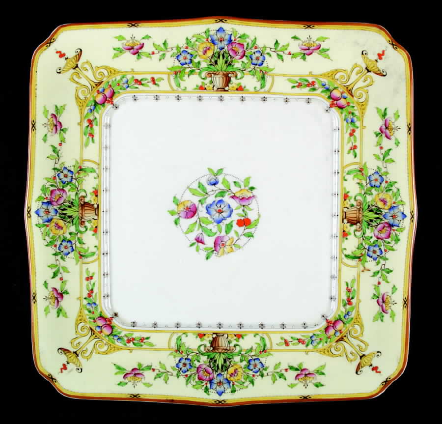 Riviera 12" Square Cake Plate by Royal Worcester-1