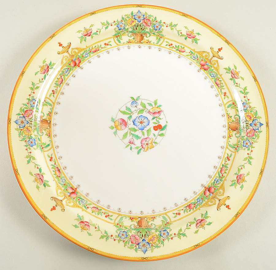 Riviera 13" Chop Plate (Round Platter) by Royal Worcester-1