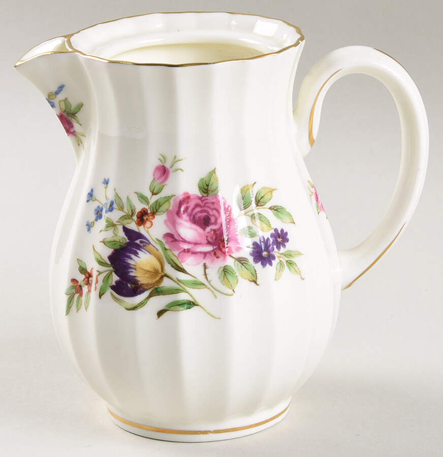 Roanoke Cream Hot Water Jug No Lid by Royal Worcester-1