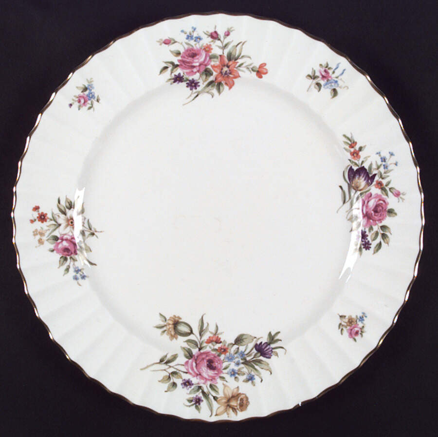 Roanoke Cream Dinner Plate by Royal Worcester-1