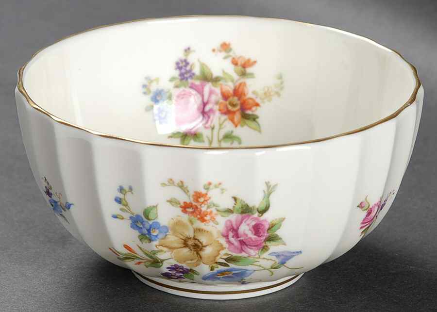 Roanoke Cream Open Sugar Bowl by Royal Worcester-1