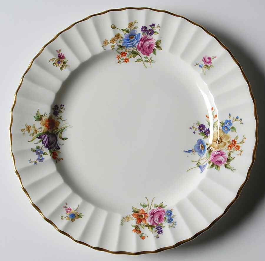 Roanoke Cream Salad Plate by Royal Worcester-1
