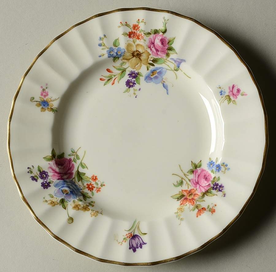 Roanoke Cream Bread & Butter Plate by Royal Worcester-1