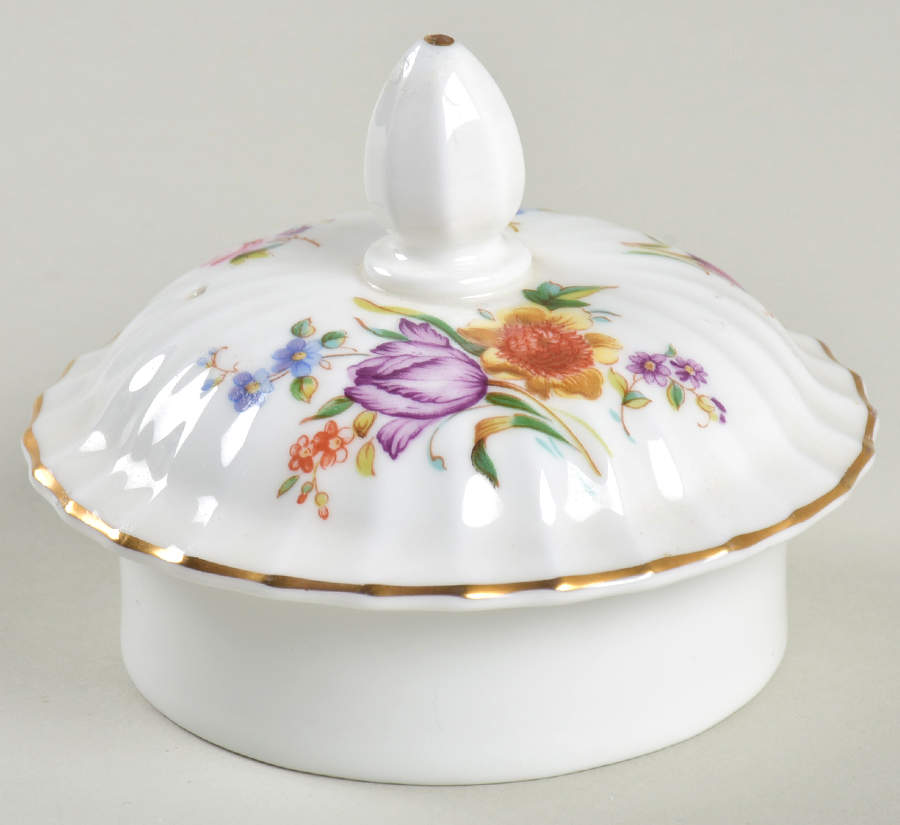 Roanoke White Lid for Teapot by Royal Worcester-1