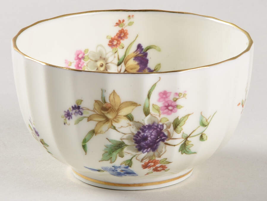 Roanoke White Mini Open Sugar Bowl by Royal Worcester-1
