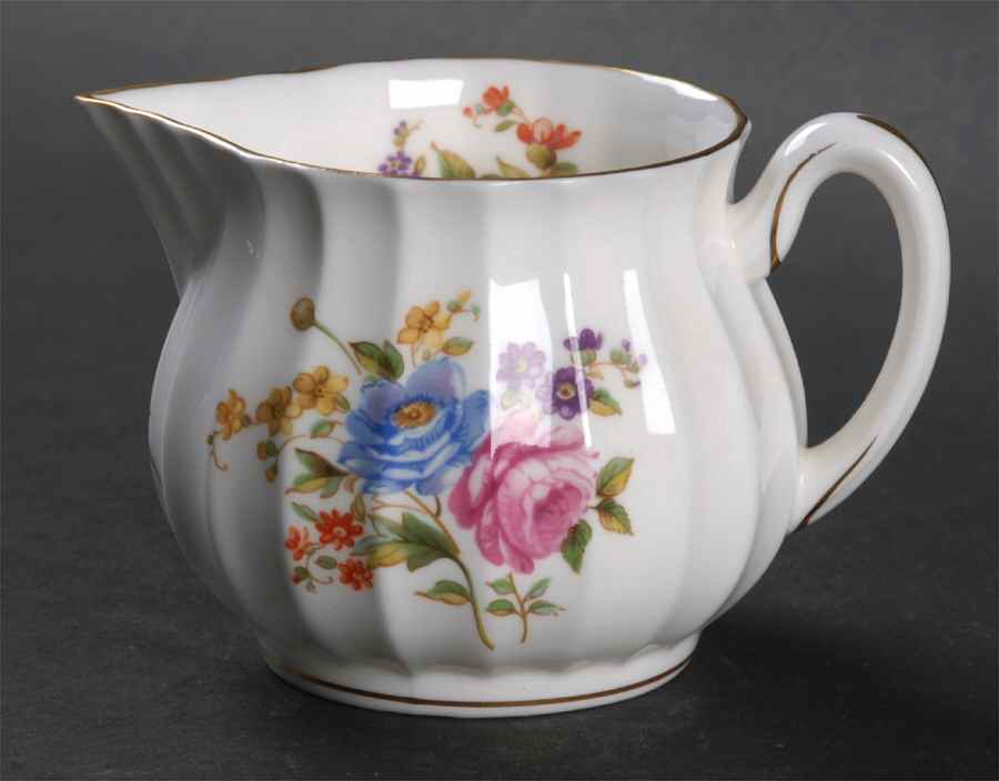Roanoke White Mini Creamer by Royal Worcester-1