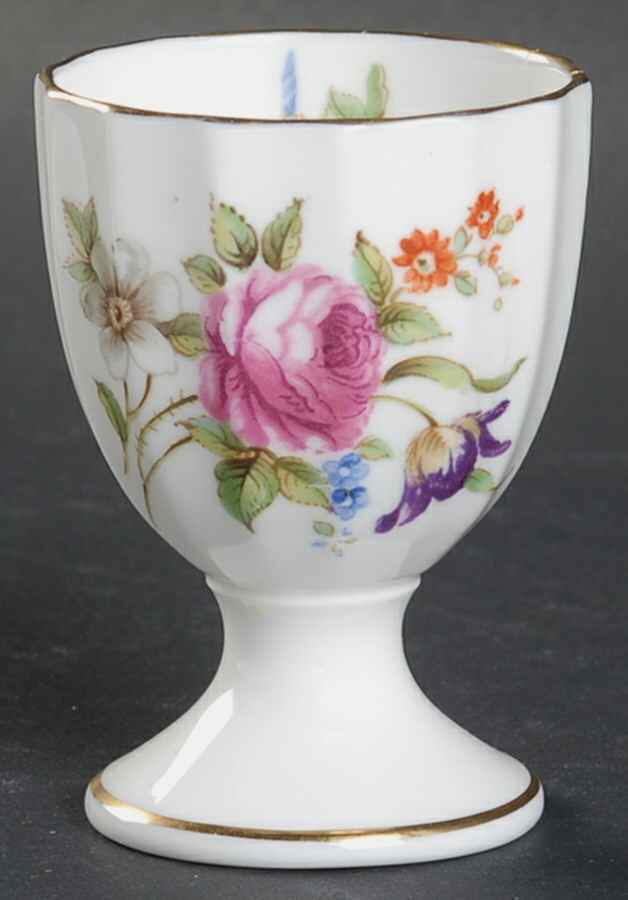 Roanoke White Single Egg Cup by Royal Worcester-1