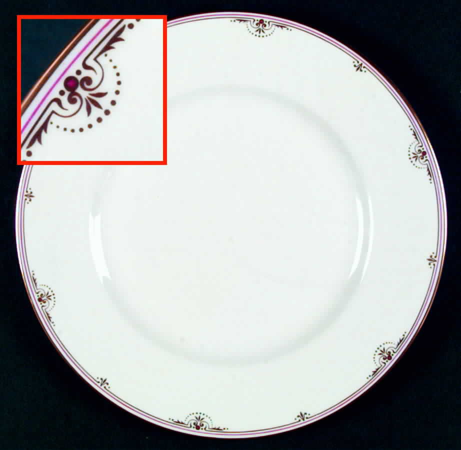 Royal Court Dinner Plate by Royal Worcester-1