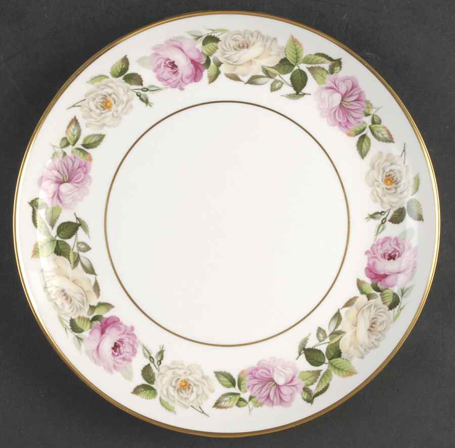 Royal Garden (Solid Inner Rings) Cookie Plate by Royal Worcester-1