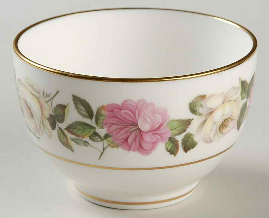 Royal Garden (Solid Inner Rings) Open Sugar Bowl by Royal Worcester-1
