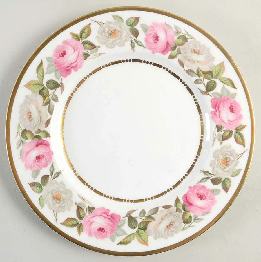 Royal Garden (Dotted Inner Ring) Dinner Plate by Royal Worcester-1