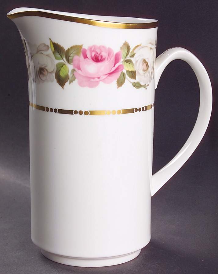 Royal Garden (Dotted Inner Ring) 32 Oz Pitcher by Royal Worcester-1