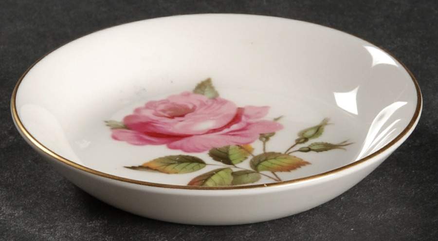 Royal Garden (Dotted Inner Ring) Coaster by Royal Worcester-1