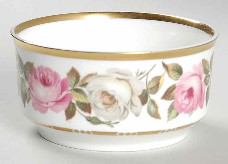 Royal Garden (Dotted Inner Ring) Open Sugar Bowl by Royal Worcester-1