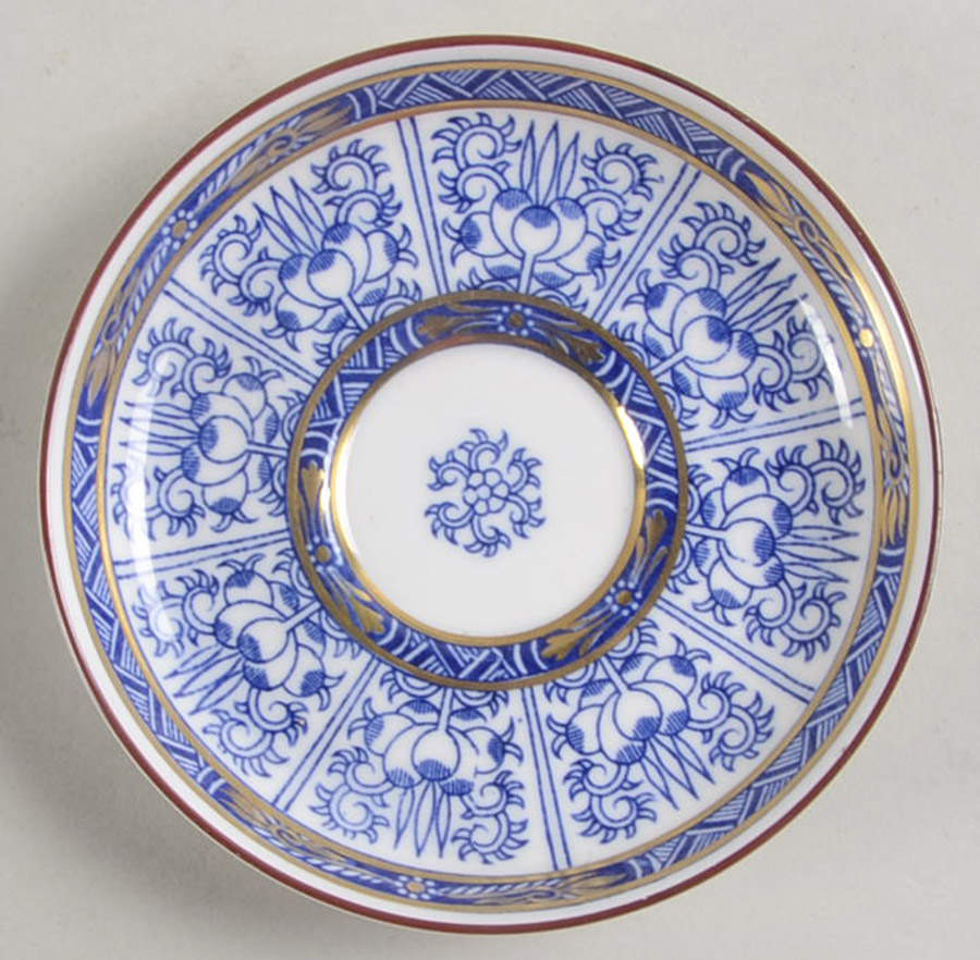 Royal Lily (Smooth) Saucer for Demitasse Cup by Royal Worcester-1