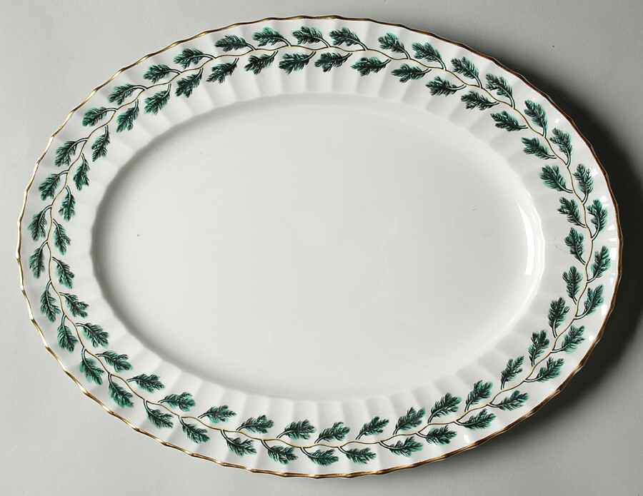 Royal Oak 13" Oval Serving Platter by Royal Worcester-1