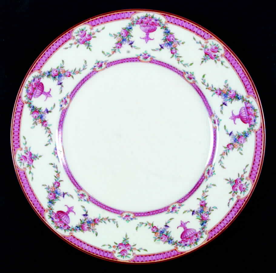 Rosemary Pink Dinner Plate by Royal Worcester-1
