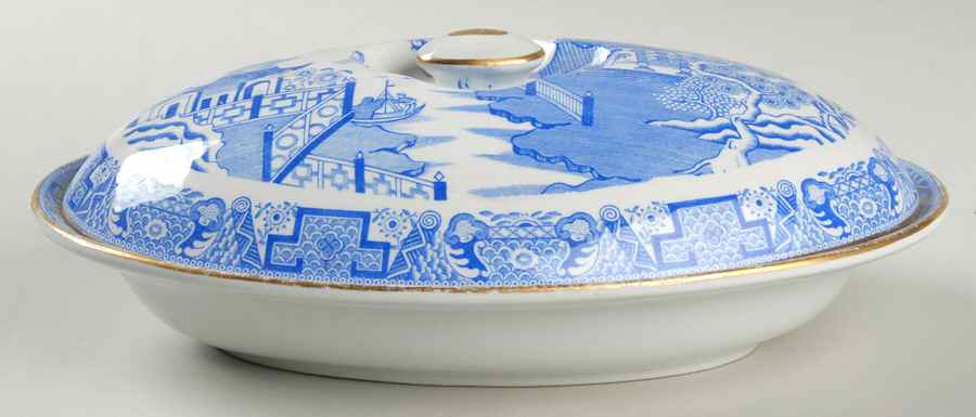 RW16 Oval Covered Vegetable by Royal Worcester-1