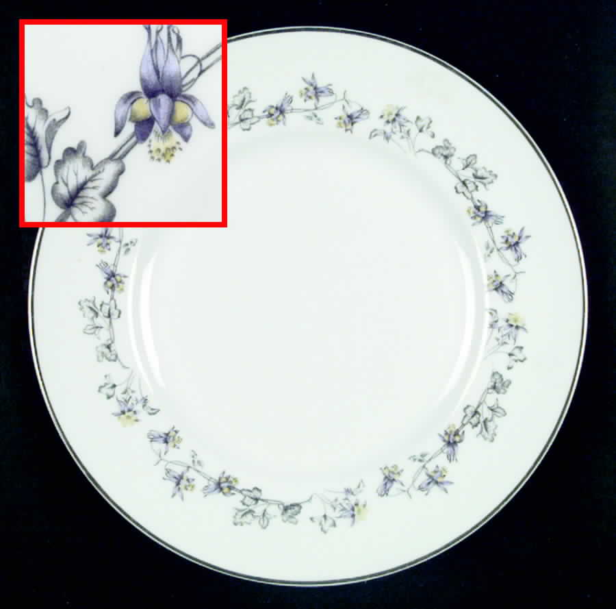 RW9 Dinner Plate by Royal Worcester-1