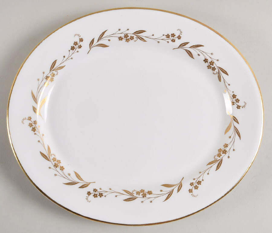 Saguenay 11" Oval Serving Platter by Royal Worcester-1