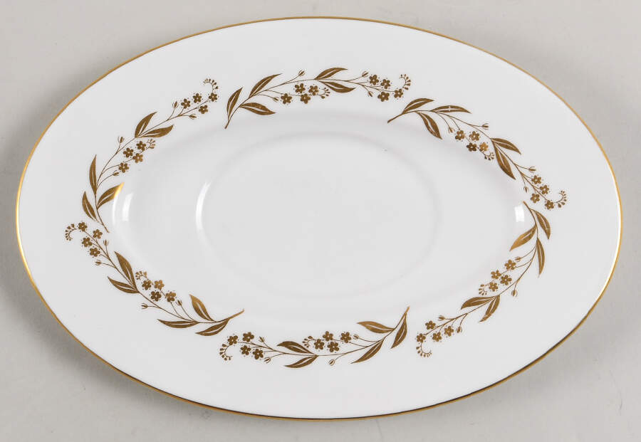 Saguenay Underplate for Gravy Boat by Royal Worcester-1